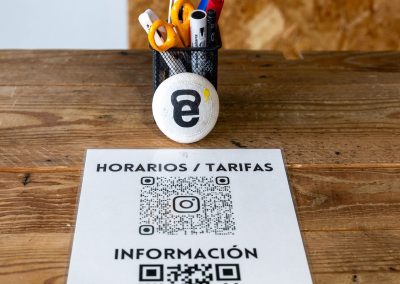 QR de Horarios y Tarifas